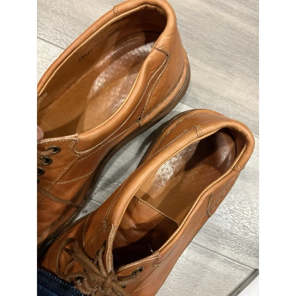 Allen Edmonds Leeds 2.0 Dress Shoes Brown Leather Mens Size 11.5